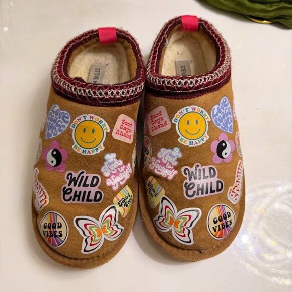 Cozy Faux Fur Lined Slippers Slip-On Shoes Steve Madden – Size 7.5 - Picture 2 of 9